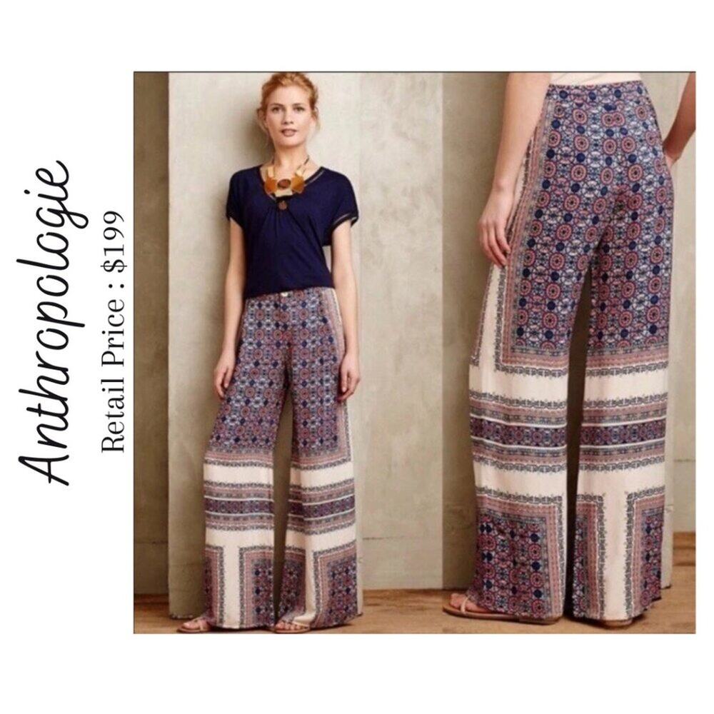NEVER WORN Anthropologie Summers Geographic Pant Size 2